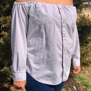 Off the shoulder top